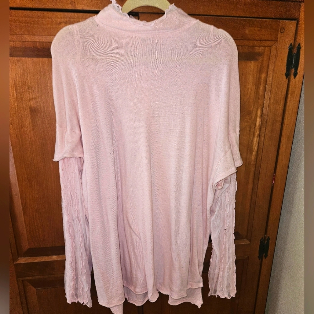 Free People , Pink Oversized T